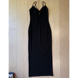 Reformation Dress Women's Small Black Made in USA Minimalist Designer New York